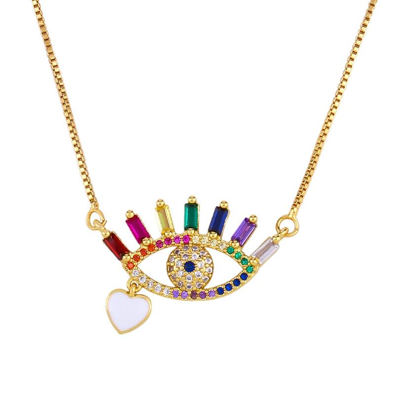 Goldeneye Rainbow Necklace - Kirijewels.com