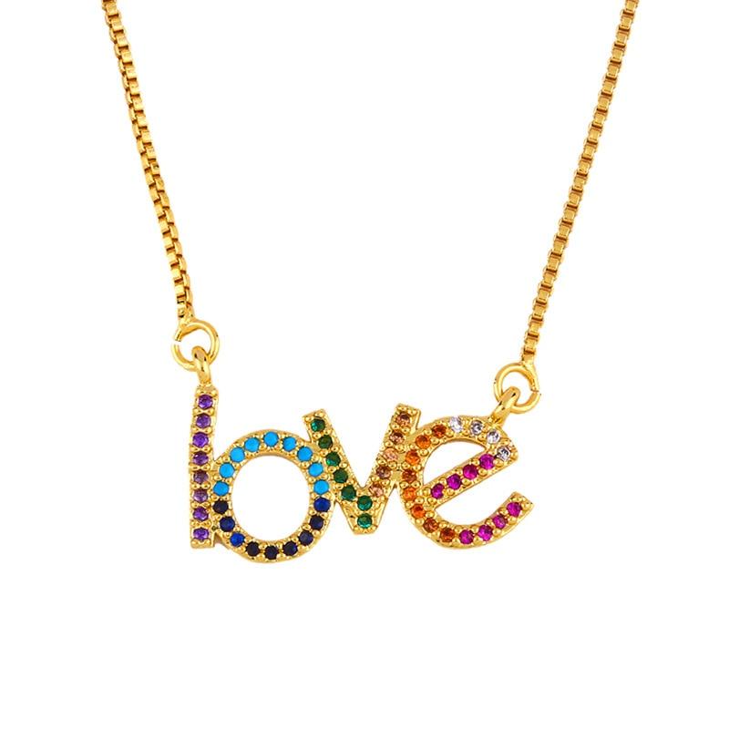 Goldeneye Rainbow Necklace - Kirijewels.com