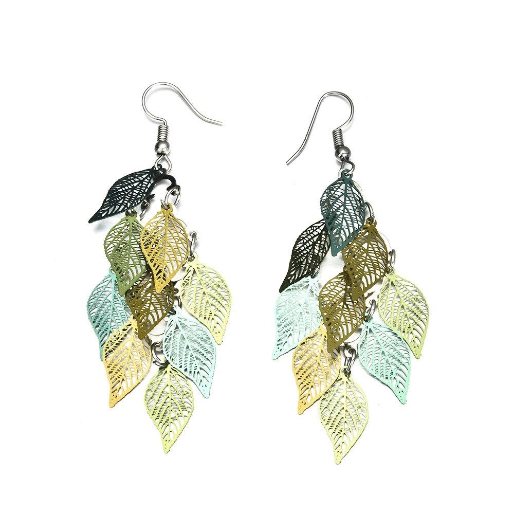 Bohemian Leaves Drop Earrings - Kirijewels.com