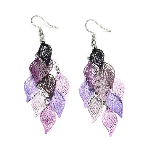 Bohemian Leaves Drop Earrings - Kirijewels.com