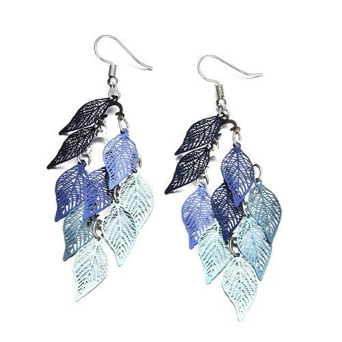 Bohemian Leaves Drop Earrings - Kirijewels.com