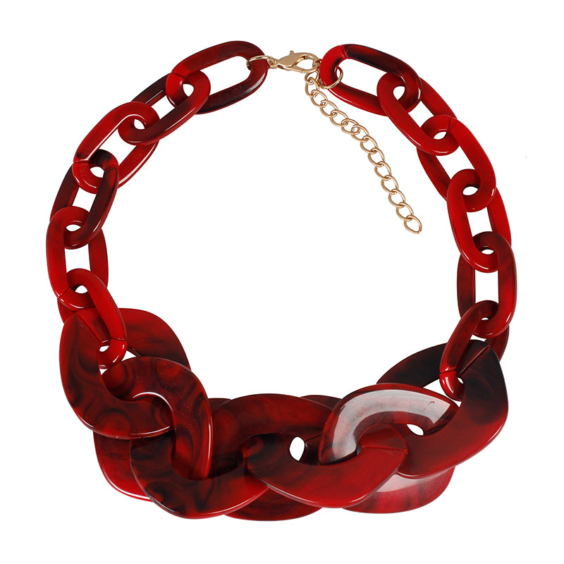 Retro Hip Hop Chunky Chain Necklace