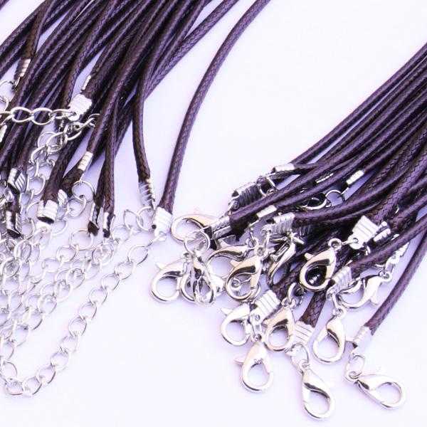 Free Twisted Braided Rope Chain Necklace-Necklace-Kirijewels.com-purple-45cm-Kirijewels.com