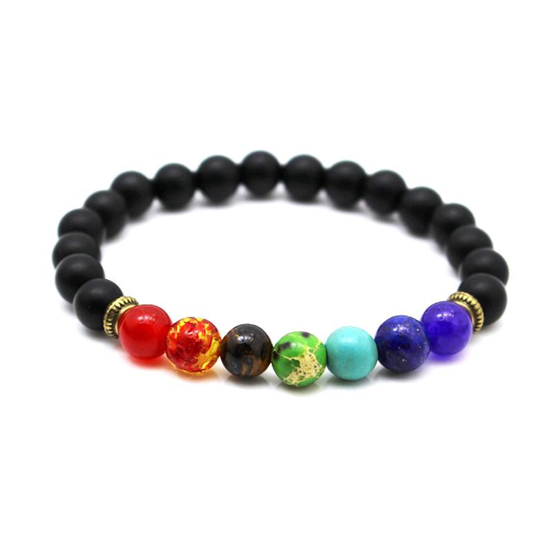 FREE Buddha Prayer Natural Stone Yoga Bracelet-Charm Bracelets-Kirijewels.com-colorful-Kirijewels.com