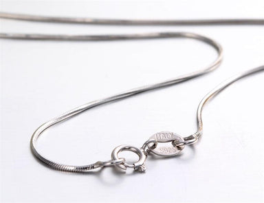 Italy Collier 925 Sterling Silver Snake Chain Necklace - Kirijewels.com