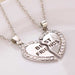 Free Best Friends Necklace-Pendant Necklaces-Kirijewels.com-Silver-Kirijewels.com