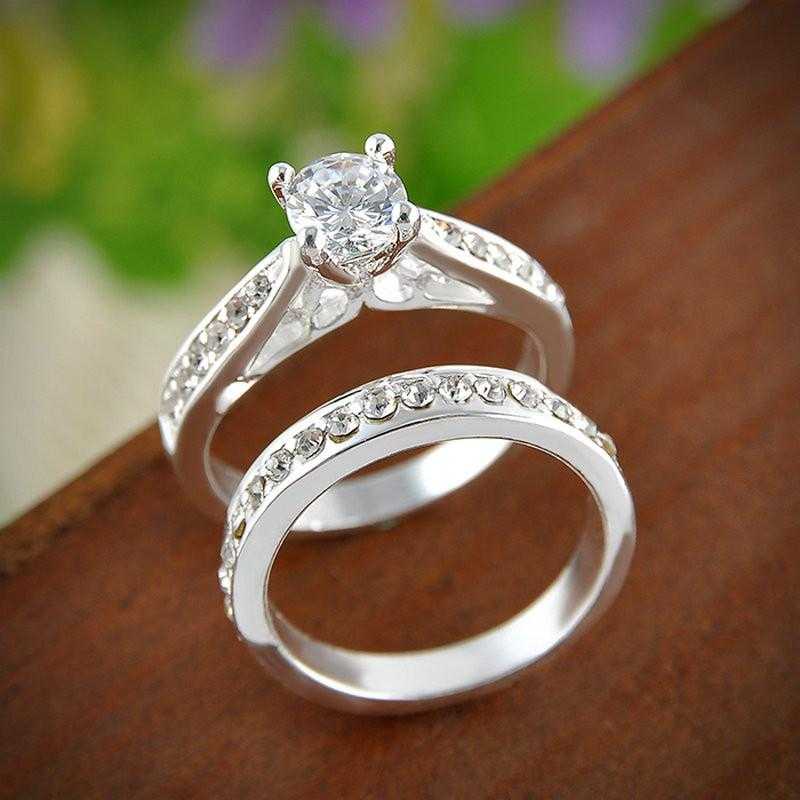 Free Charm Silver Engagement Ring-Rings-Kirijewels.com-9-Kirijewels.com
