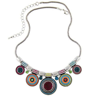 Free Ethnic Collares Statement Necklace-Choker Necklaces-Kirijewels.com-mulit-Kirijewels.com