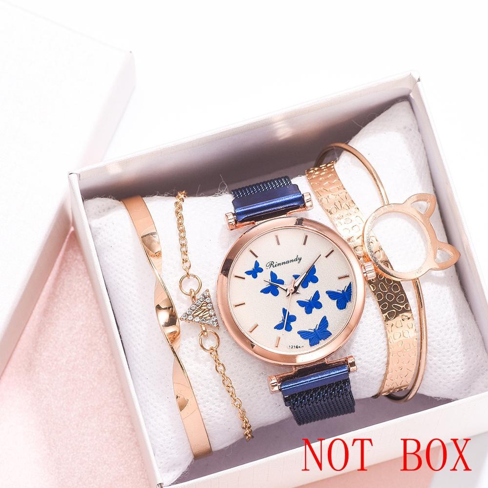 Relogio 5PCS Butterfly Wrist Watch - Kirijewels.com