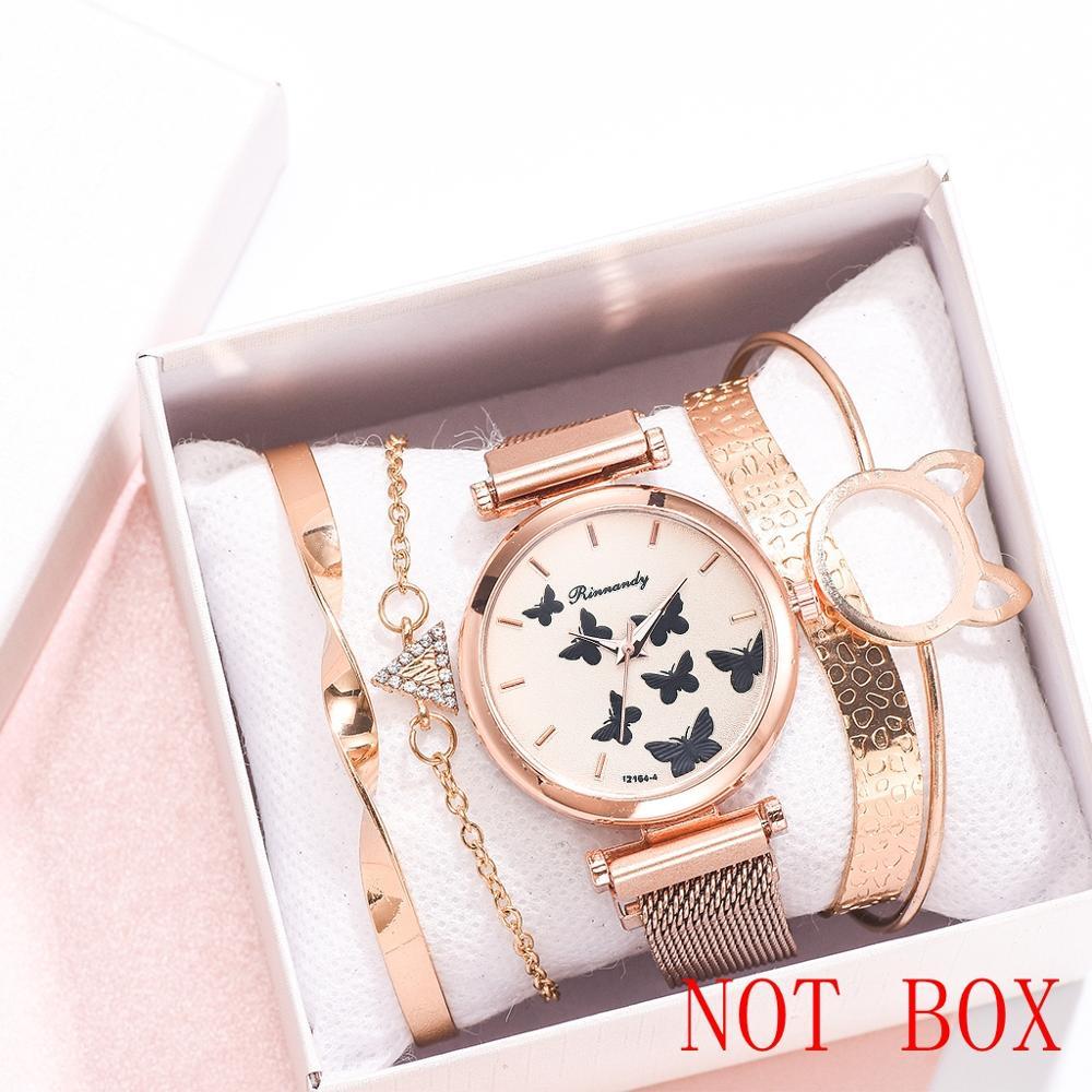 Relogio 5PCS Butterfly Wrist Watch - Kirijewels.com