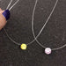 Free Invisible Fishing Line Necklace-Pendant Necklaces-Kirijewels.com-Yellow-Kirijewels.com