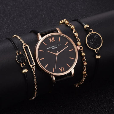 Top Style Fashion 5pcs Set Dress Wrist Watch - Kirijewels.com