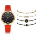 Top Style Fashion 5pcs Set Dress Wrist Watch - Kirijewels.com