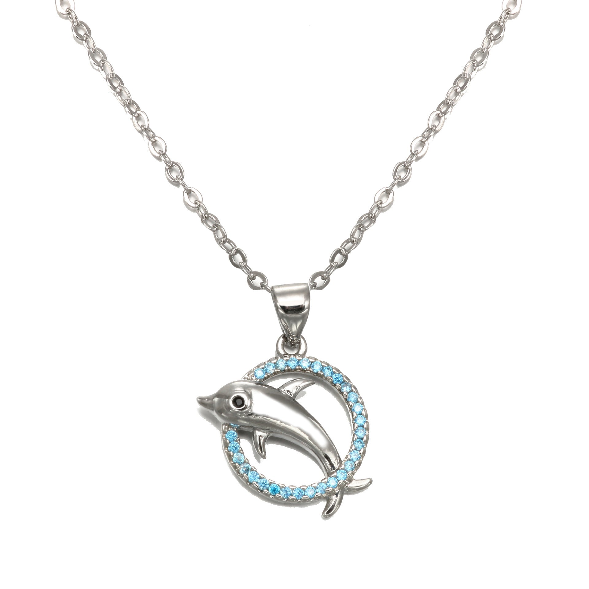 Romantic Personality Dolphin Necklace