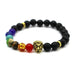 FREE Buddha Prayer Natural Stone Yoga Bracelet-Charm Bracelets-Kirijewels.com-colorful-Kirijewels.com