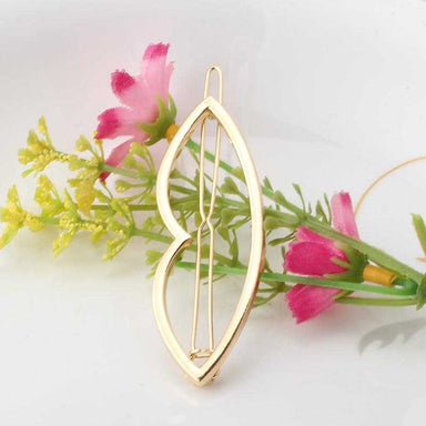 Free Triangle Moon Hair Pins-Hair Accessories-Kirijewels.com-Gold lip-Kirijewels.com