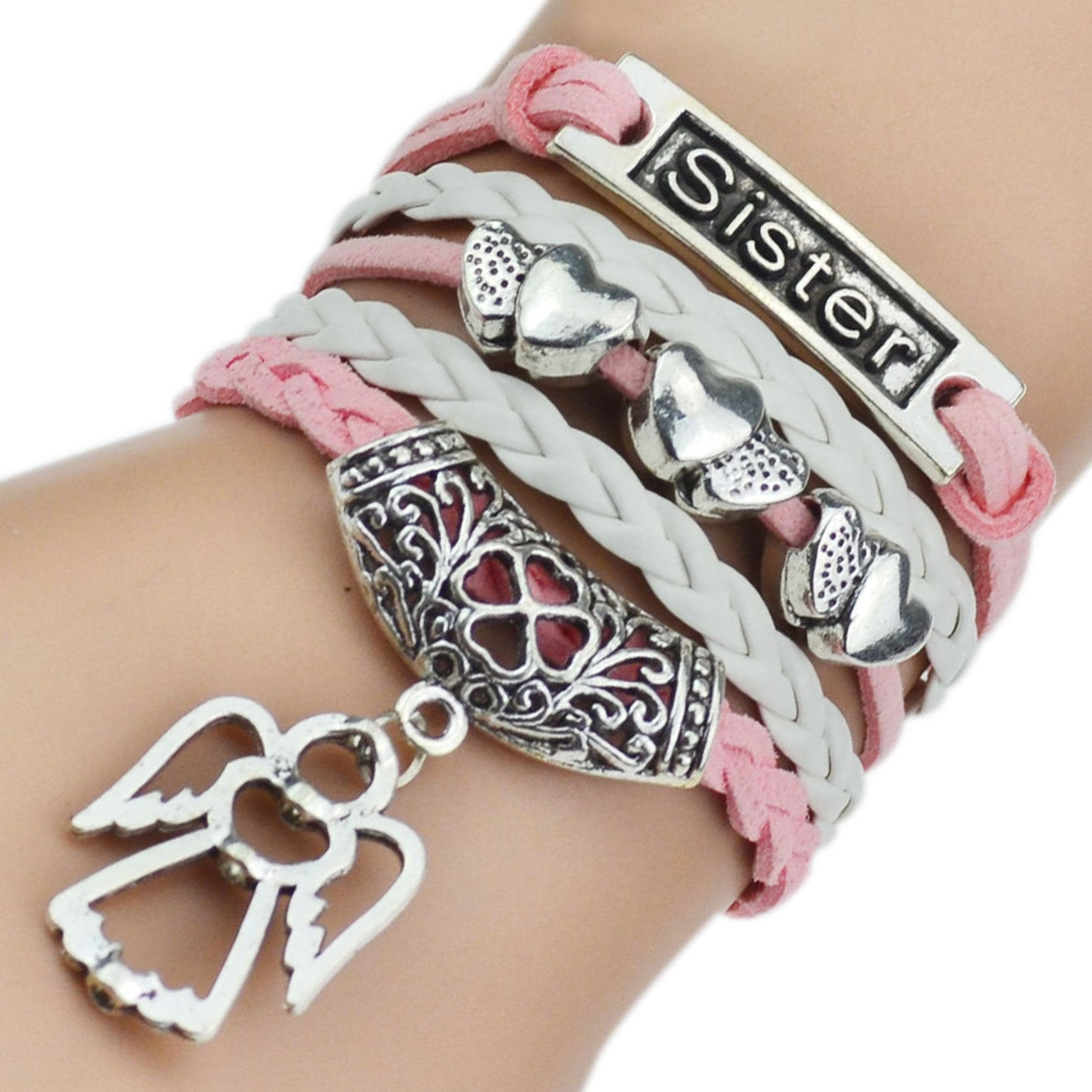 pink & white