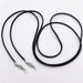 Black Velvet Ribbon Long necklace-Choker Necklaces-Kirijewels.com-Gold-Kirijewels.com