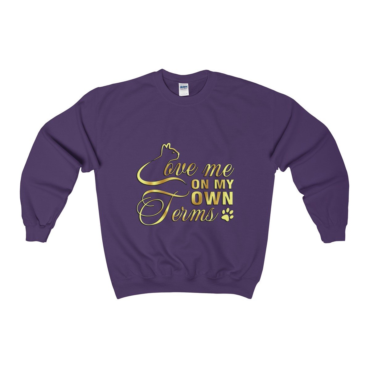 Unisex Heavy Blend™ Crewneck Sweat T-shirt-Sweatshirt-Printify-Purple-S-Kirijewels.com