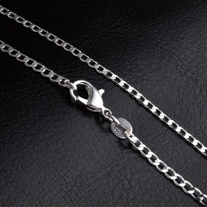 Maeve 925 Sterling Silver Link Chain Necklace - Kirijewels.com