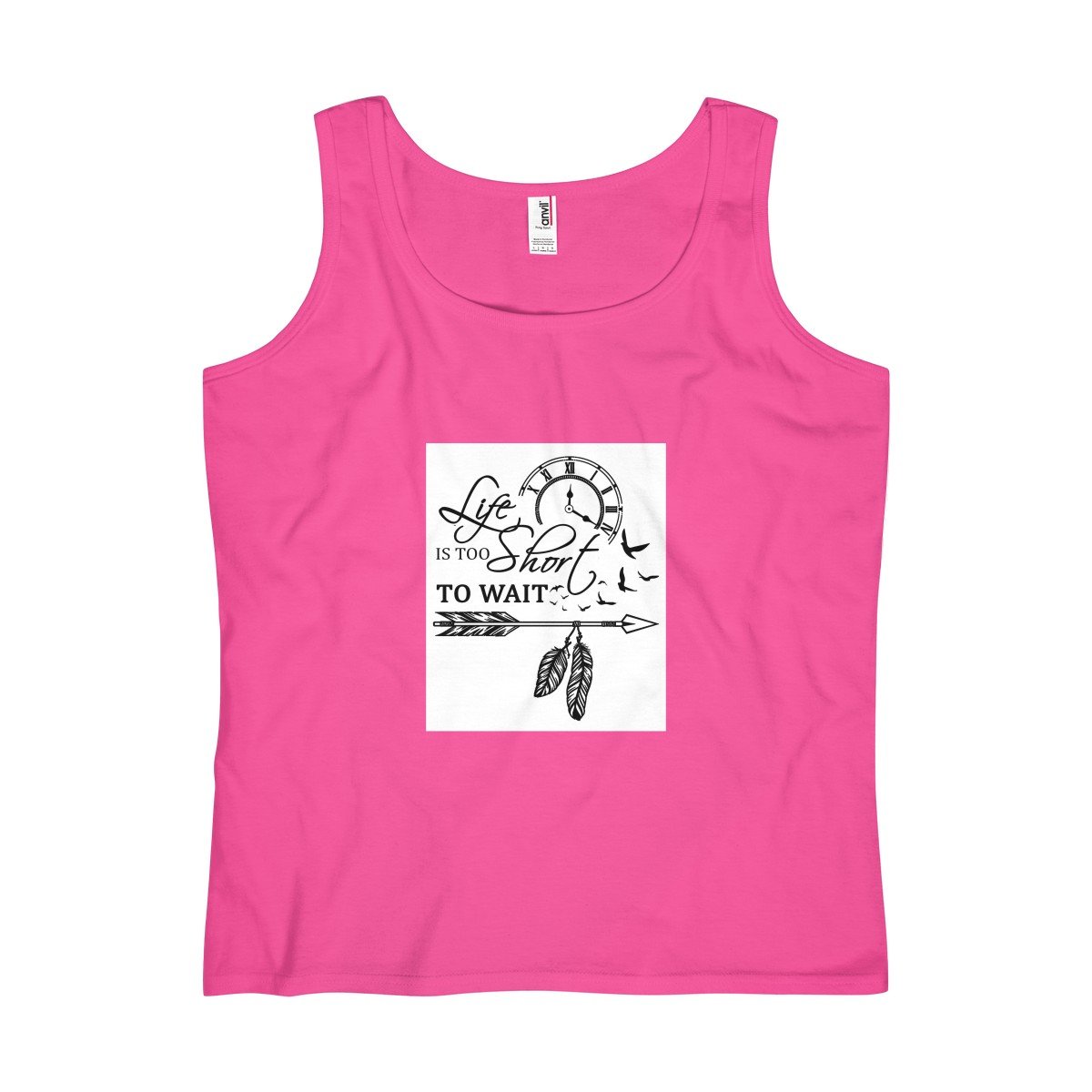 Women's Lightweight Tank T-shirt-Tank Top-Printify-Hot Pink-S-Kirijewels.com