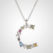 Mia Alphabet Sterling Silver Necklace - Kirijewels.com