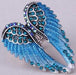 Angel Wings Stretch Ring/2-Rings-Kirijewels.com-Resizable-blue-Kirijewels.com