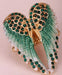 Free Angel Wings Stretch Ring-Rings-Kirijewels.com-Resizable-green-Kirijewels.com