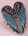 Free Angel Wings Stretch Ring-Rings-Kirijewels.com-Resizable-gray-Kirijewels.com
