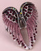 Free Angel Wings Stretch Ring-Rings-Kirijewels.com-Resizable-purple-Kirijewels.com