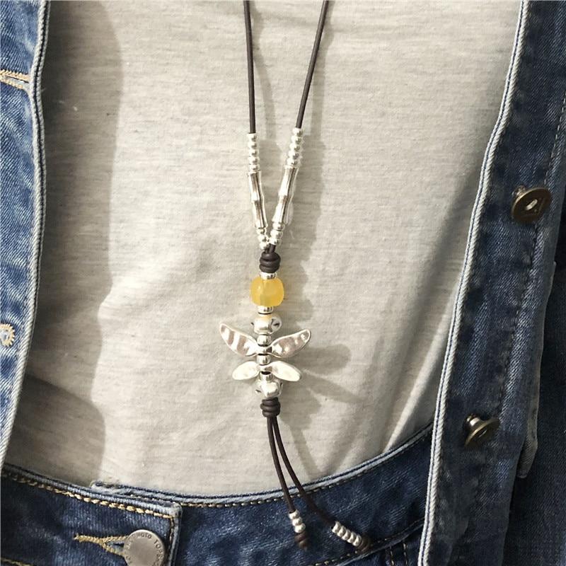 Long Sweater Chain Dragonfly Necklace - Kirijewels.com