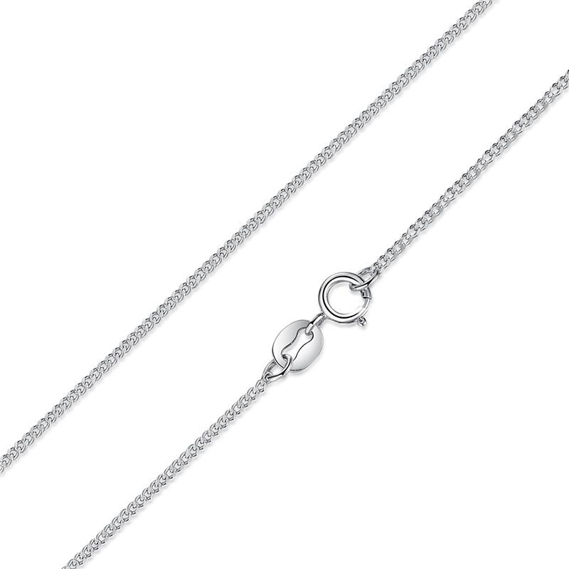 Valentina 100% Sterling Silver 925 Lobster Clasp Adjustable Chain Necklace-Chain Necklaces-Kirijewels.com-silver SCA006-Kirijewels.com