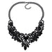 Best Lady Crystal Statement Necklace-Pendant Necklaces-Kirijewels.com-Full black-Kirijewels.com