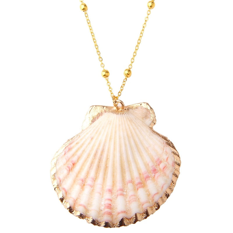 Sea Beach Conch Shell Necklace