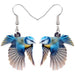 Hummingbird Bird Earrings - Kirijewels.com