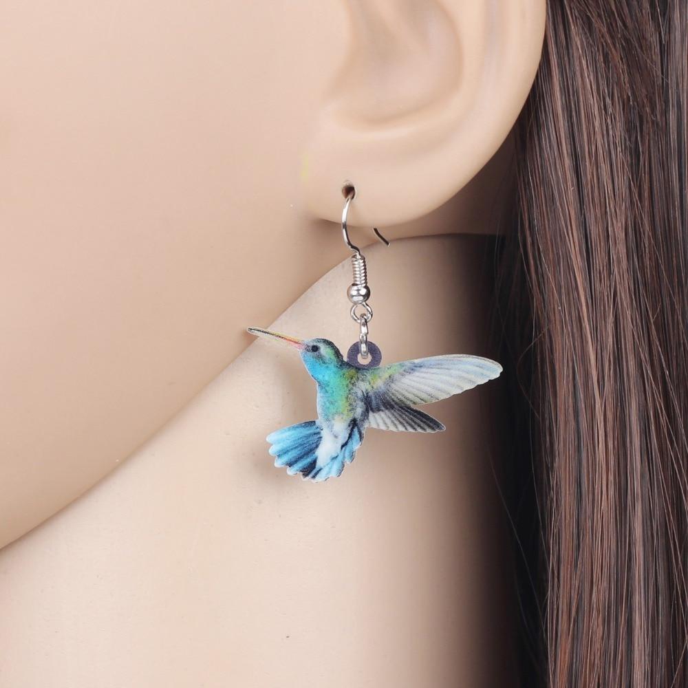 Hummingbird Bird Earrings - Kirijewels.com