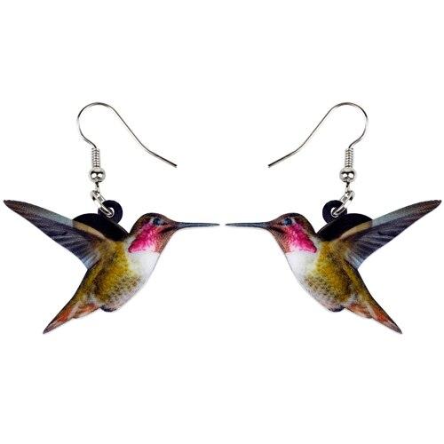 Hummingbird Bird Earrings - Kirijewels.com