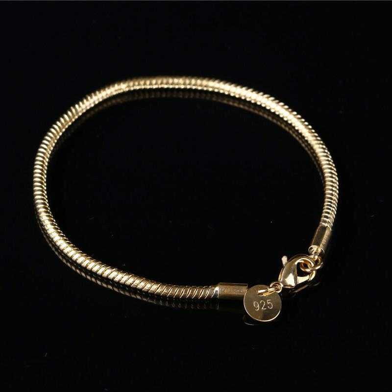 Free Sterling Silver Twisted Chain Bracelet-Bracelet-Kirijewels.com-gold-Kirijewels.com