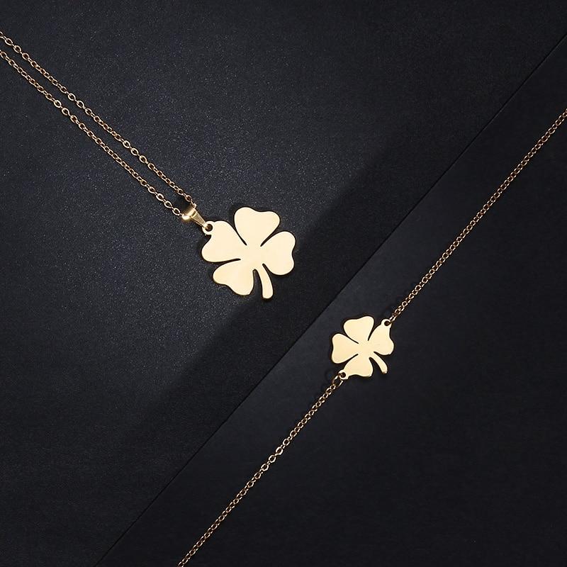 Four Leaf Clover Jewelry Set - Kirijewels.com