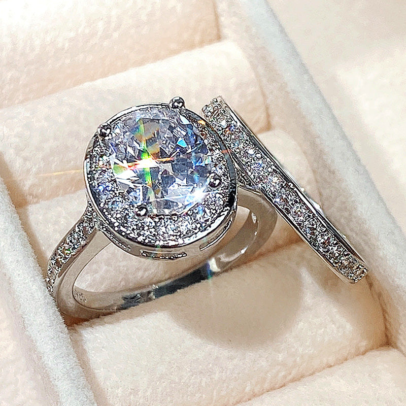 15 Pcs/Set Women Fashion Rings Hearts Fatima Hands Virgin Mary Cross Leaf  Hollow Geometric Crystal Ring Set Wedding Jewelry