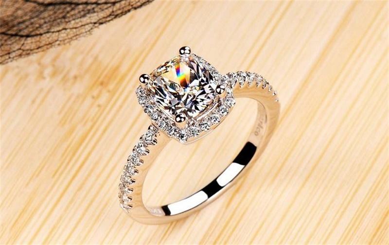 Ava 925 Sterling Silver Wedding Ring - Kirijewels.com