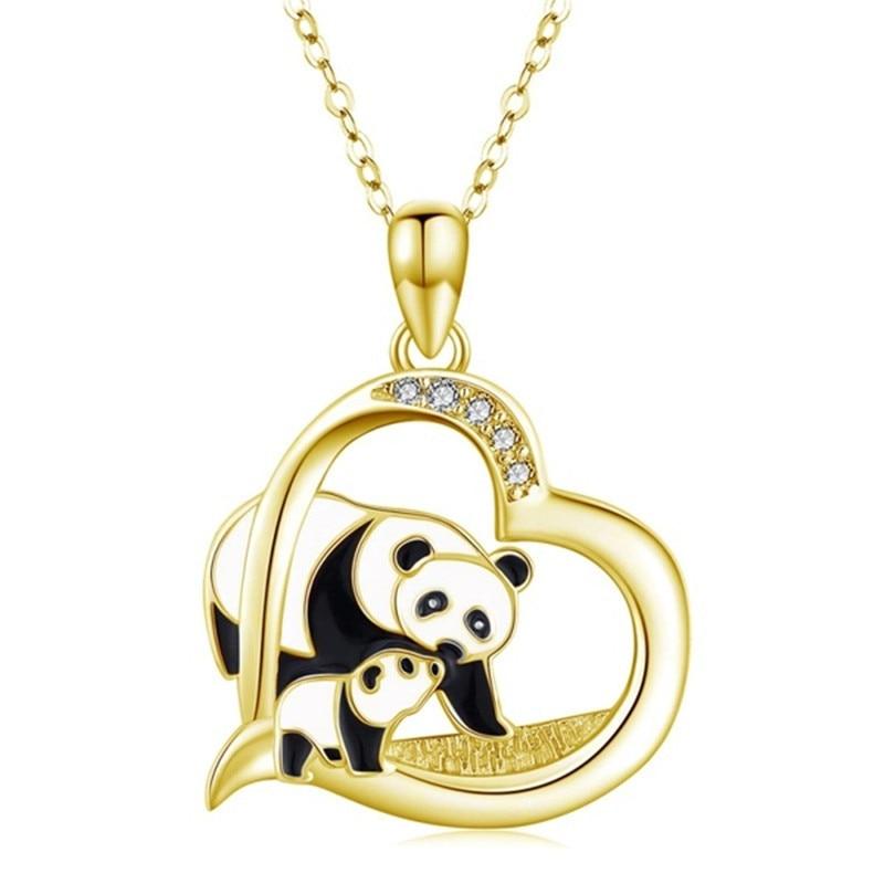 Giant Panda Mother Necklace - Kirijewels.com