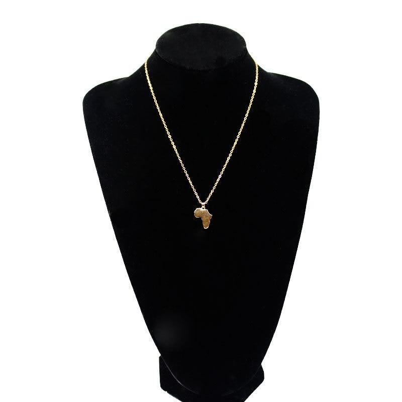 Classic Africa Map Necklace - Kirijewels.com