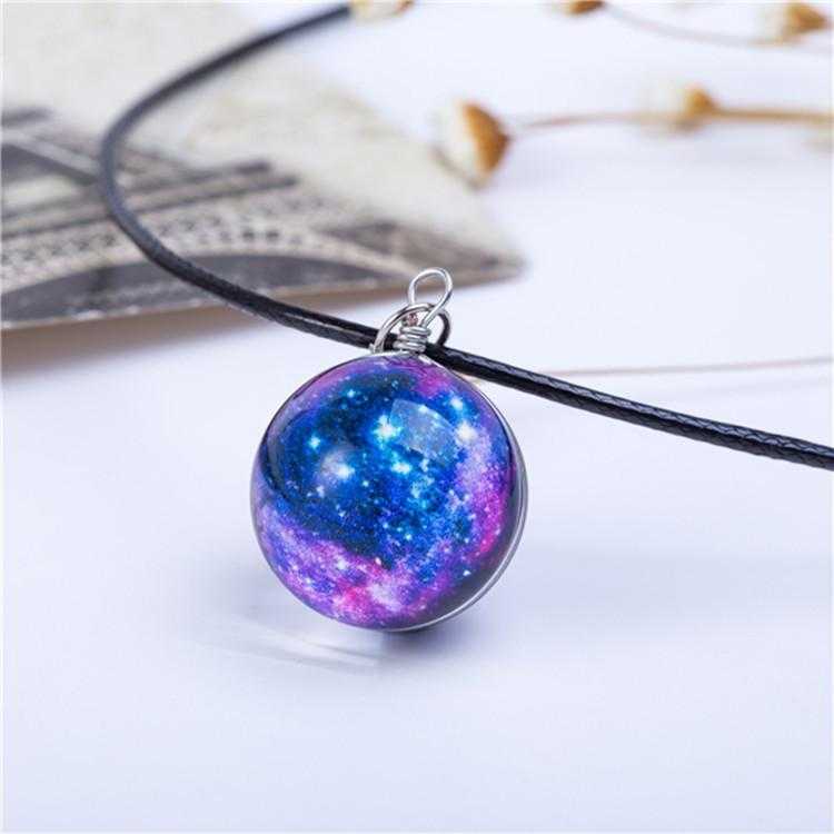 Free Planet Galaxy Necklace-Pendant Necklaces-Kirijewels.com-1-Kirijewels.com