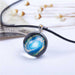 Free Planet Galaxy Necklace-Pendant Necklaces-Kirijewels.com-4-Kirijewels.com