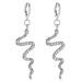 Amelia Twining Snake Hoop Earrings - Kirijewels.com