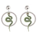 Amelia Twining Snake Hoop Earrings - Kirijewels.com