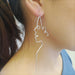 Charming Filled Face Dangle Earrings - Kirijewels.com