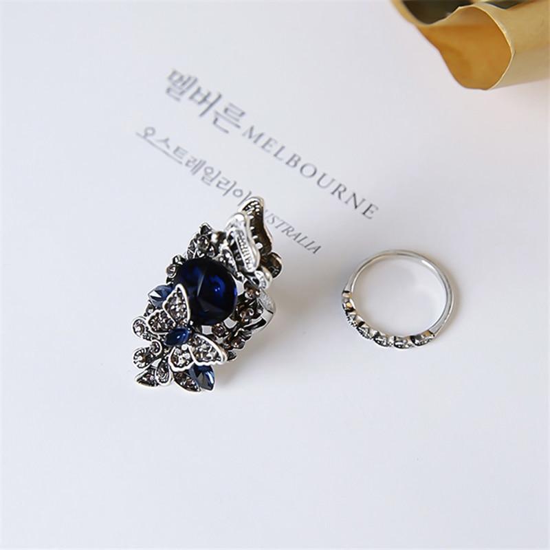 Monarch Crystal Butterfly Wedding Ring - Kirijewels.com