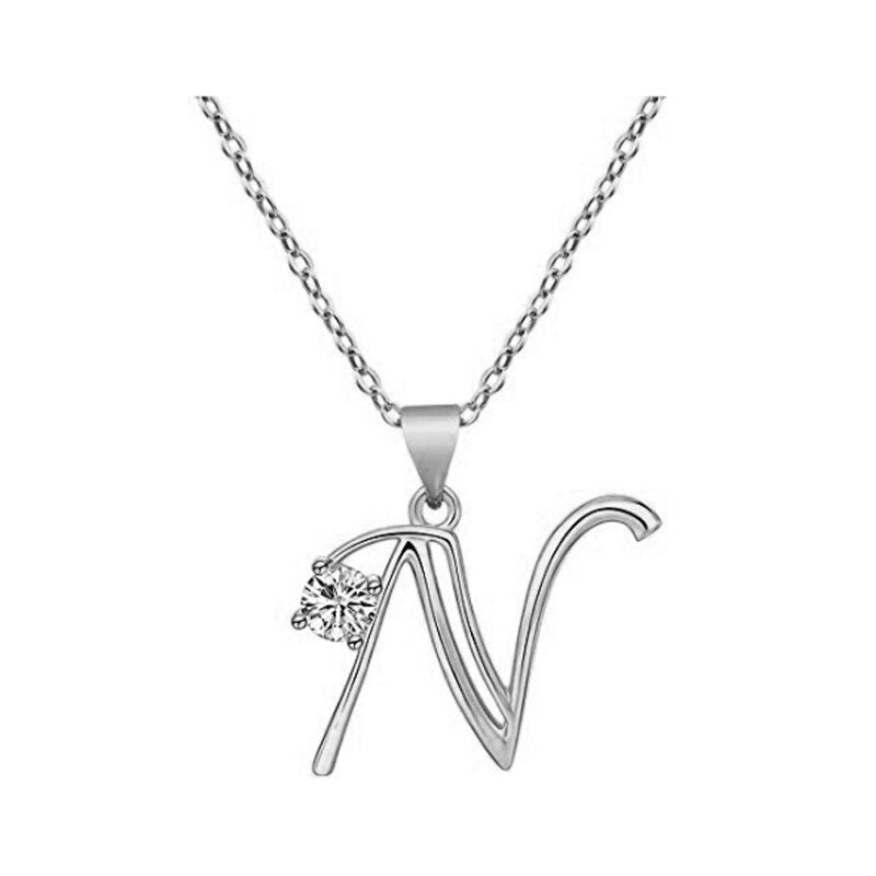 Alphabet Personalized Stainless Steel Necklace